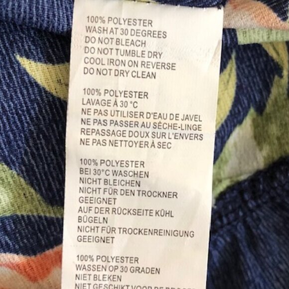 Boo Hoo Womens Floral Frill Hem Wrap Dress Size 4 - Picture 11 of 11